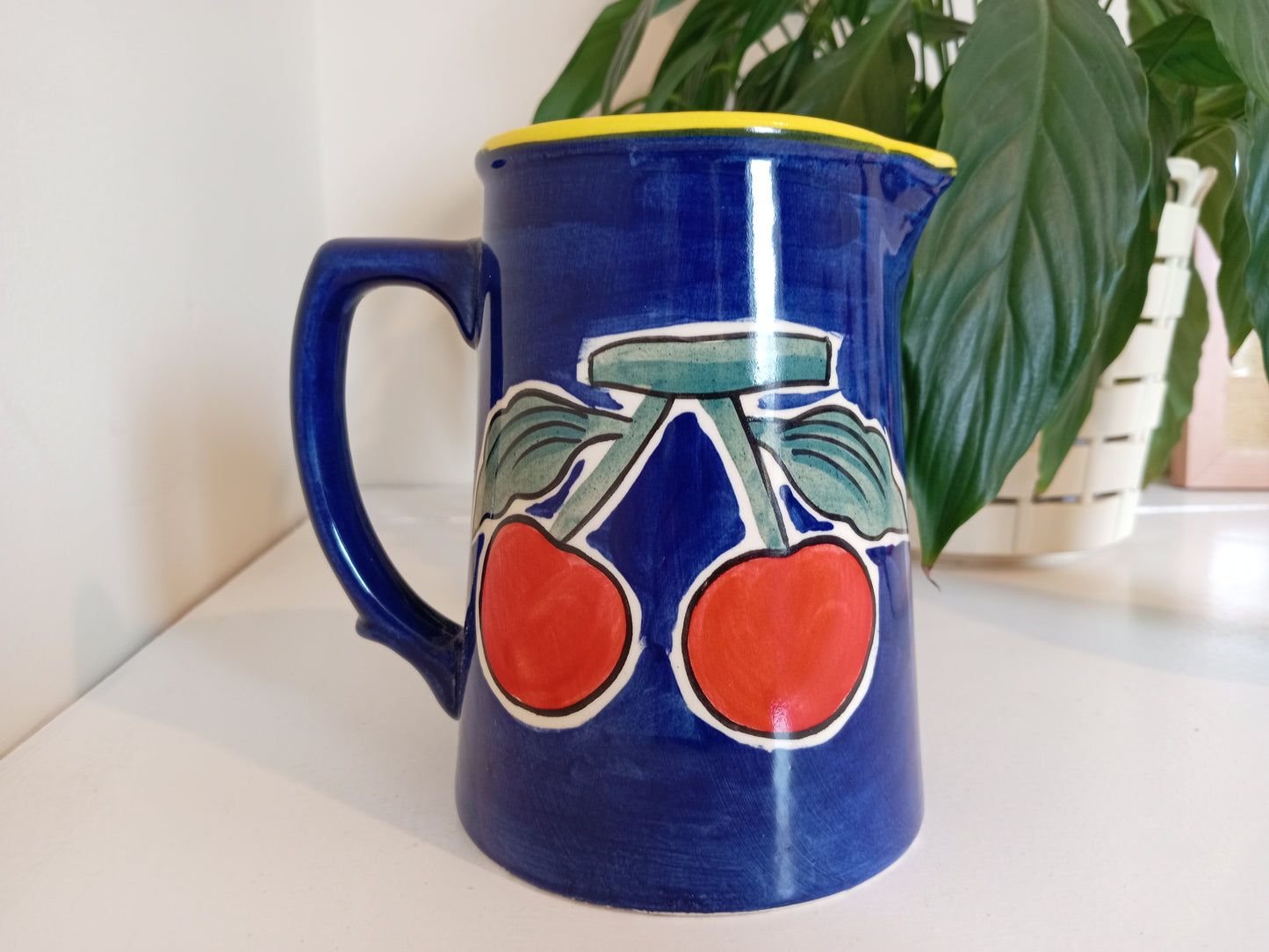 Vintage Cherry Jug