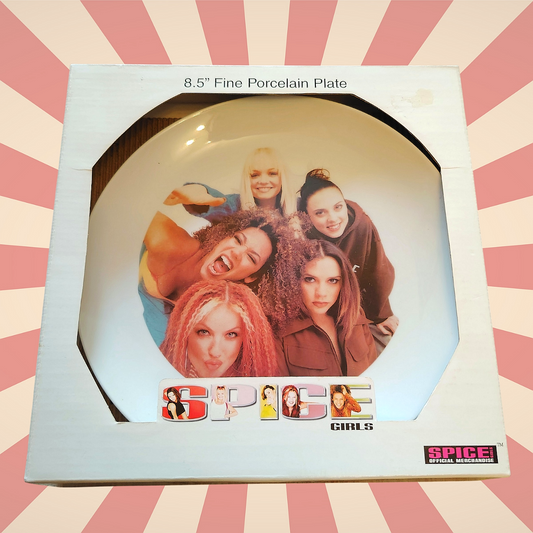 Vintage 1997 Spice Girls Plate