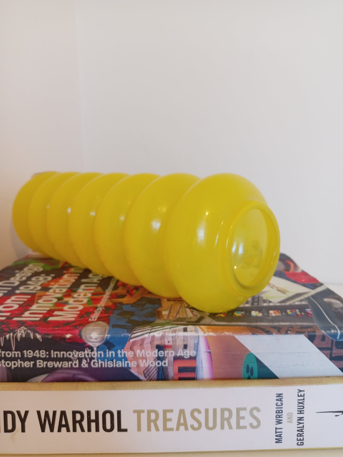 90's IKEA Yellow Solstrale Vase by Anne Nillsson