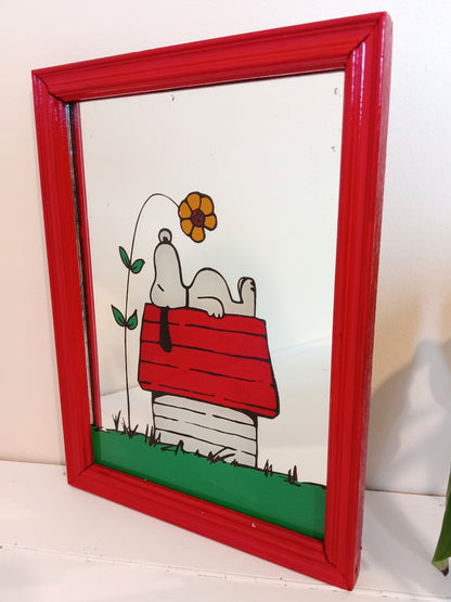 Vintage Snoopy Mirror