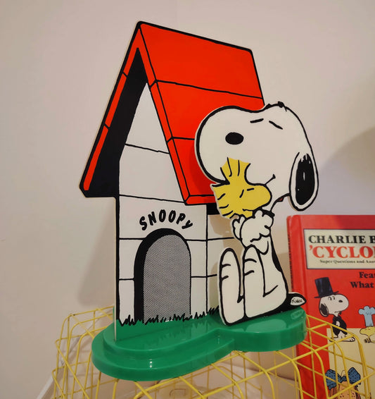 Vintage 70's Snoopy & Woodstock Lamp