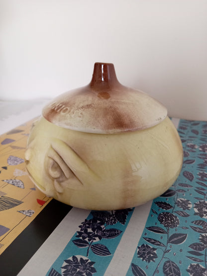 Vintage Sylvac Crying Onion Pot