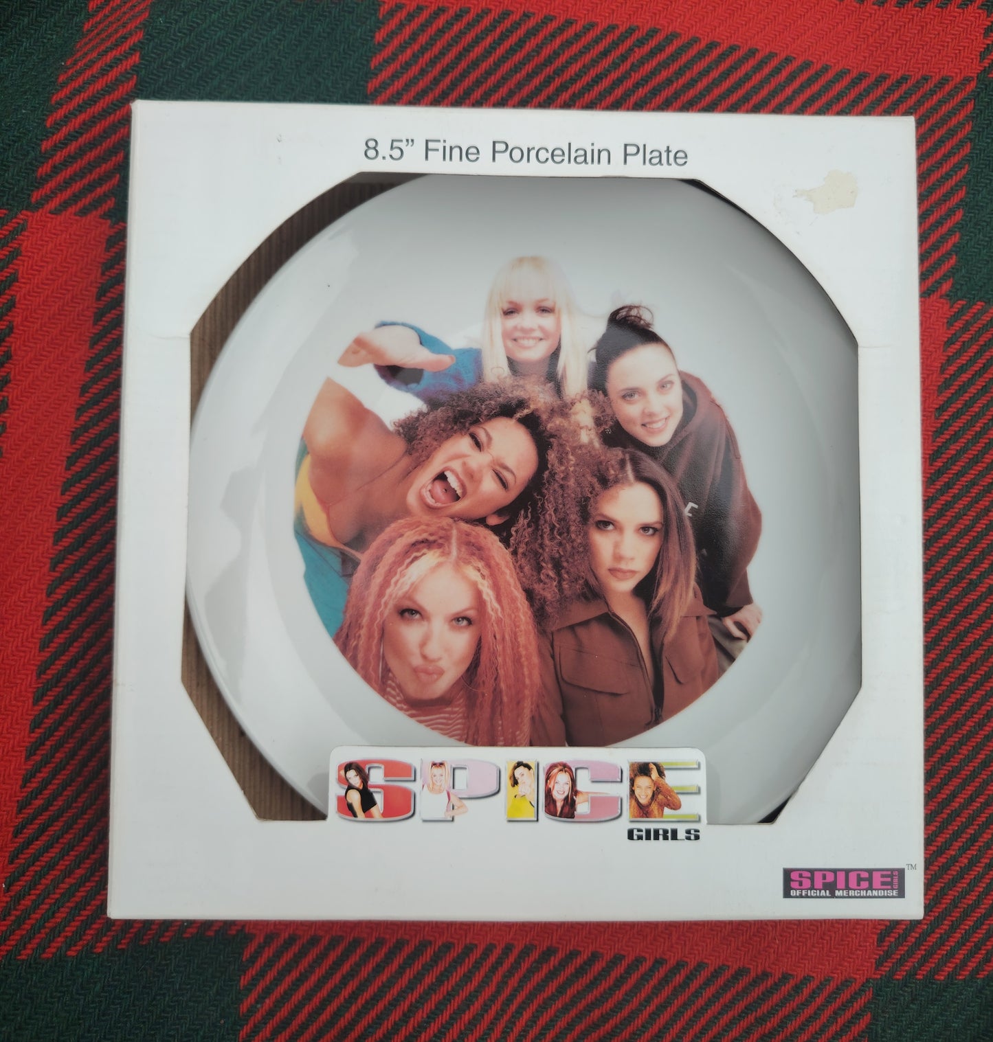 Vintage 1997 Spice Girls Plate