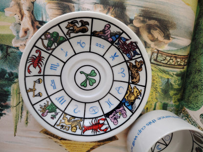 Vintage Fortune Cup and Saucer