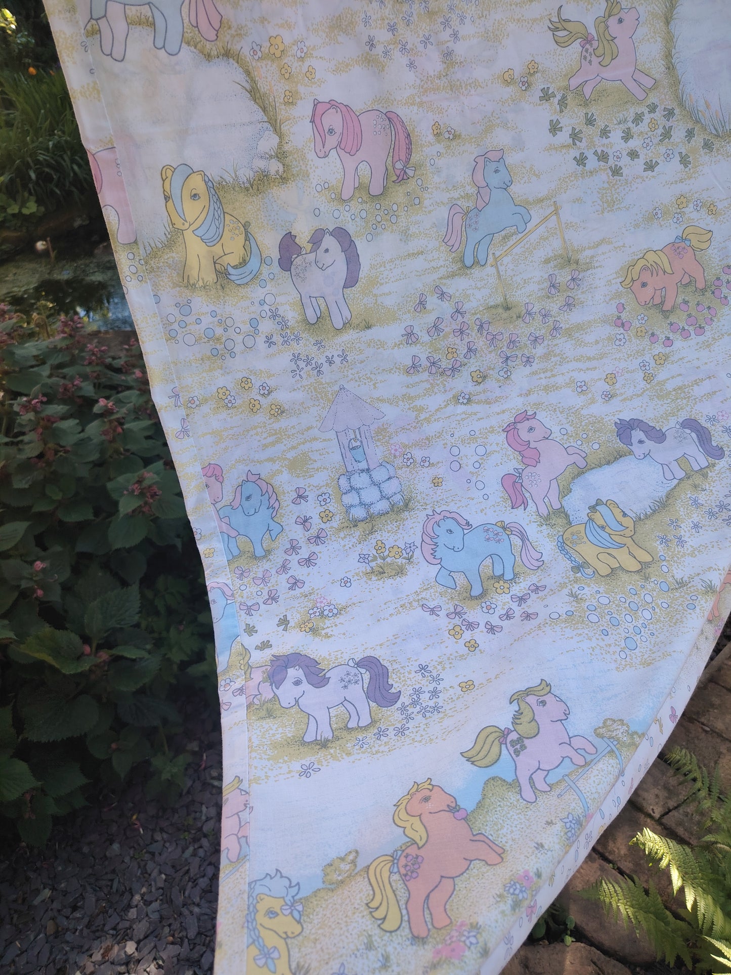 Vintage 80's My Little Pony Single Duvet Cover