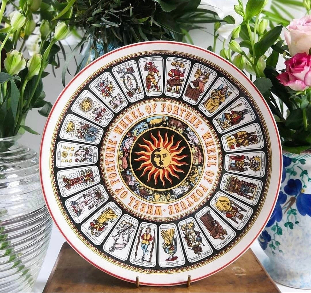 Vintage Wedgwood Wheel of Fortune Limited edition plate