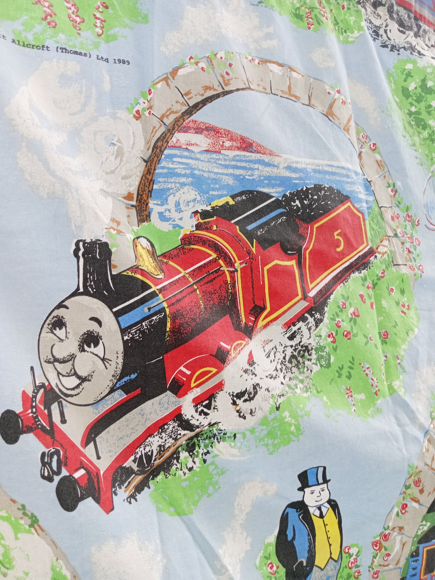 Vintage Thomas the Tank Engine Curtains