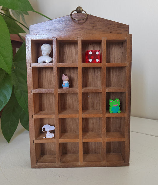 Small Vintage Trinket Shelf