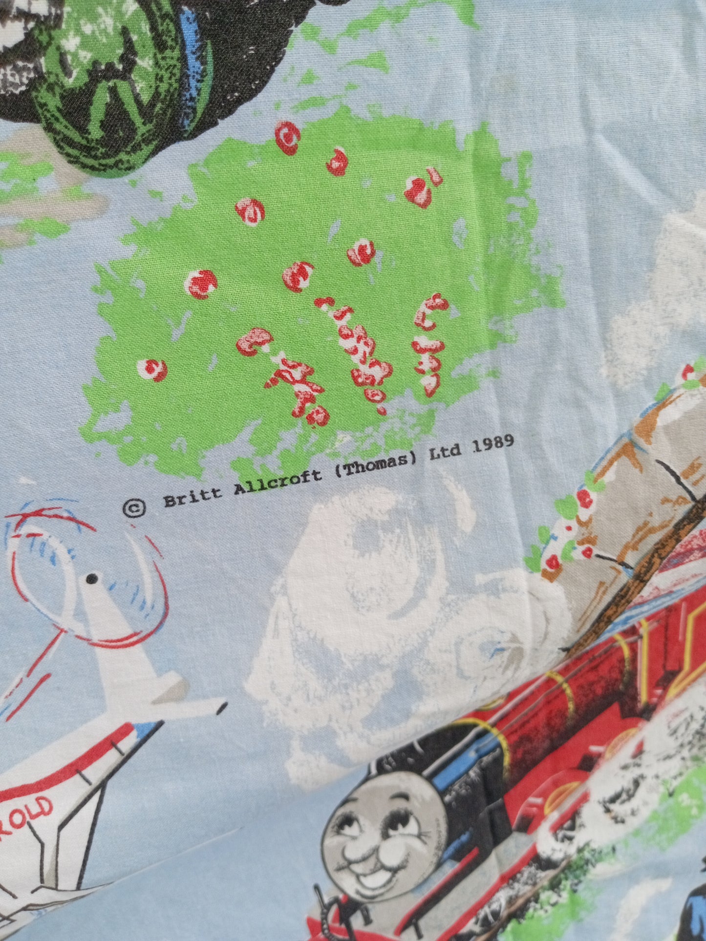 Vintage Thomas the Tank Engine Curtains