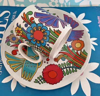 Villeroy and Boch "Acapulco" cup and saucer