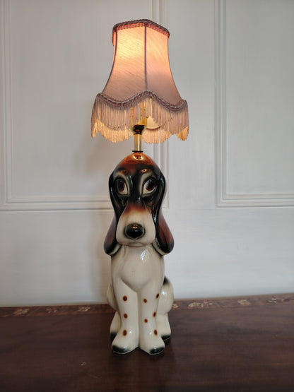 Vintage Reworked Jema Holland Hound Lamp