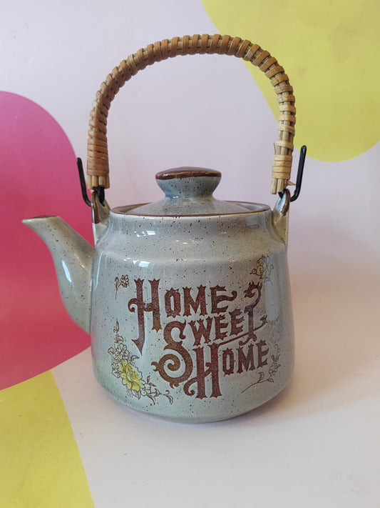 Vintage Japanese "Home Sweet Home Teapot"