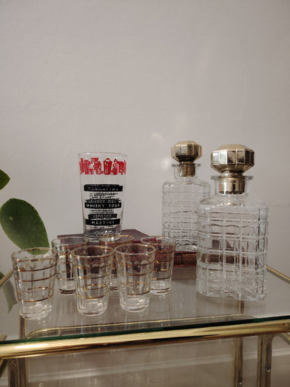 1950's Cocktail Bar Set