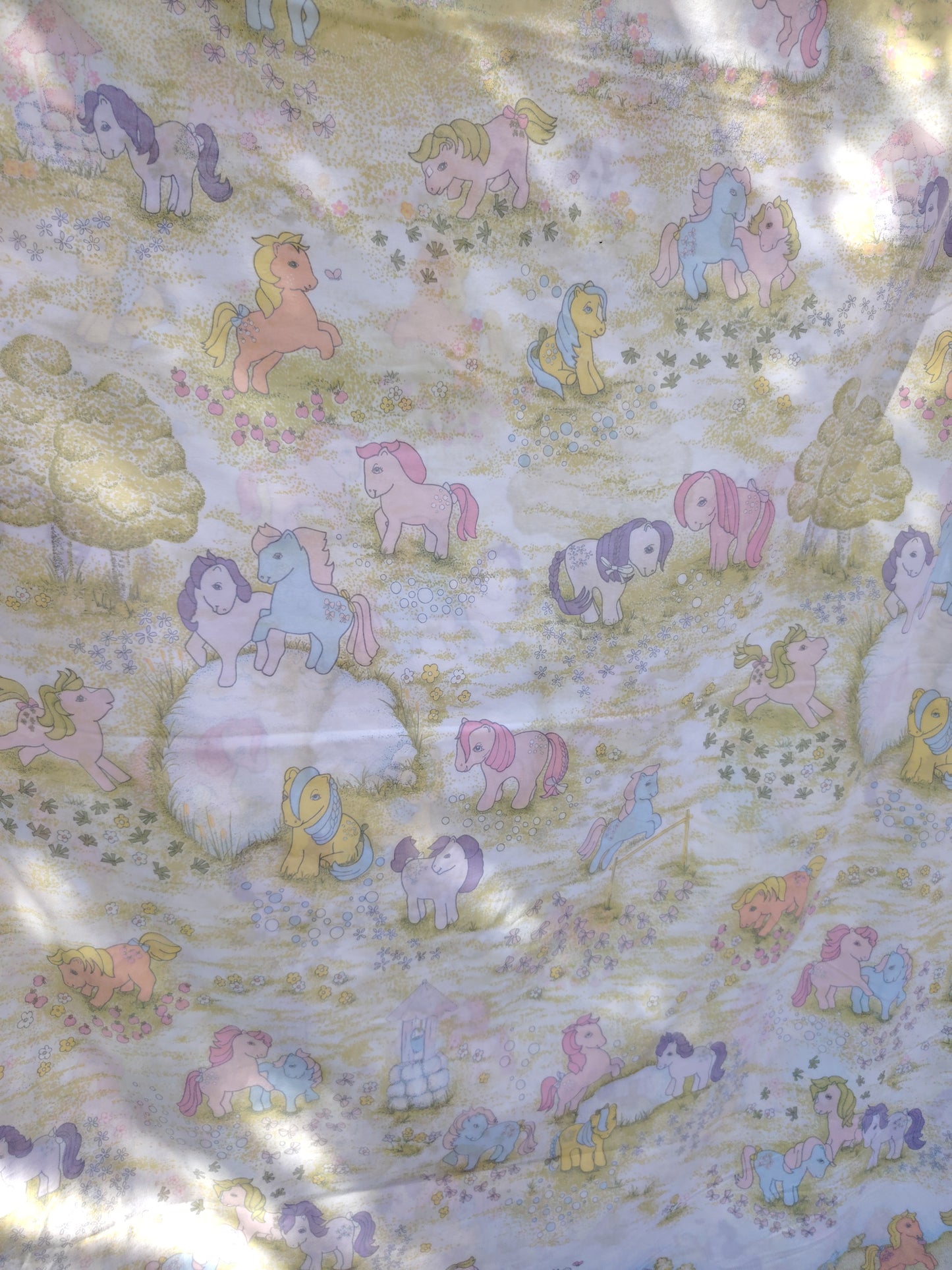 Vintage 80's My Little Pony Single Duvet Cover