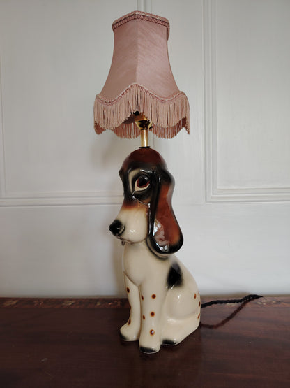 Vintage Reworked Jema Holland Hound Lamp