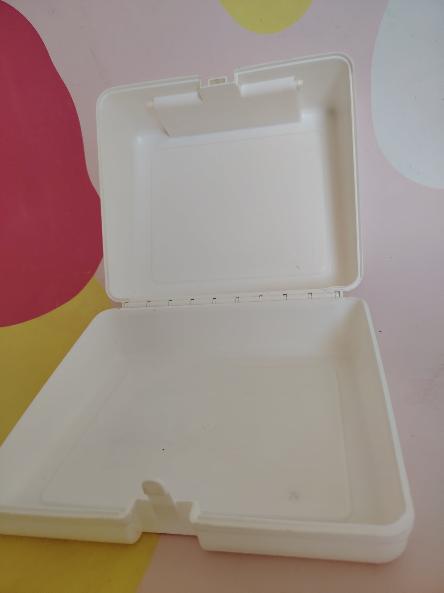 Vintage 80's Mickey Mouse Plastic Lunchbox