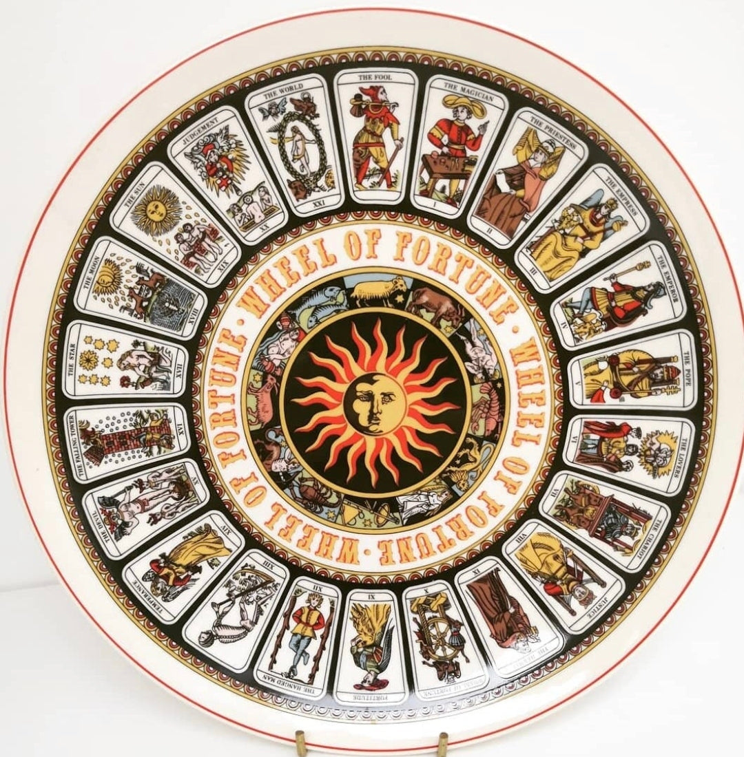 Vintage Wedgwood Wheel of Fortune Limited edition plate