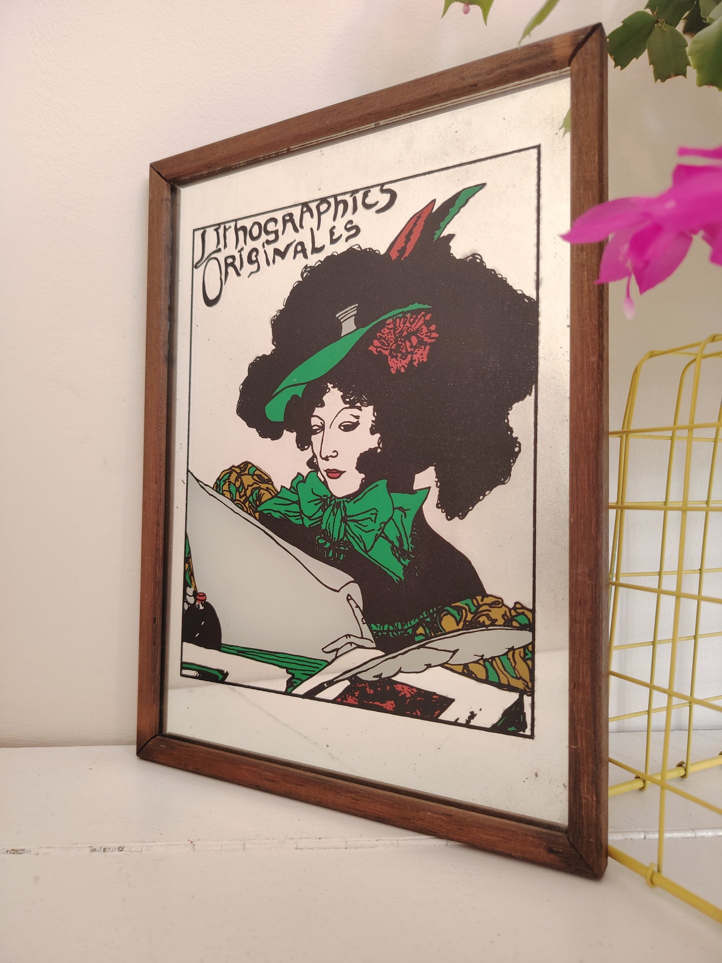 Art Nouvea Style French Picture mirror