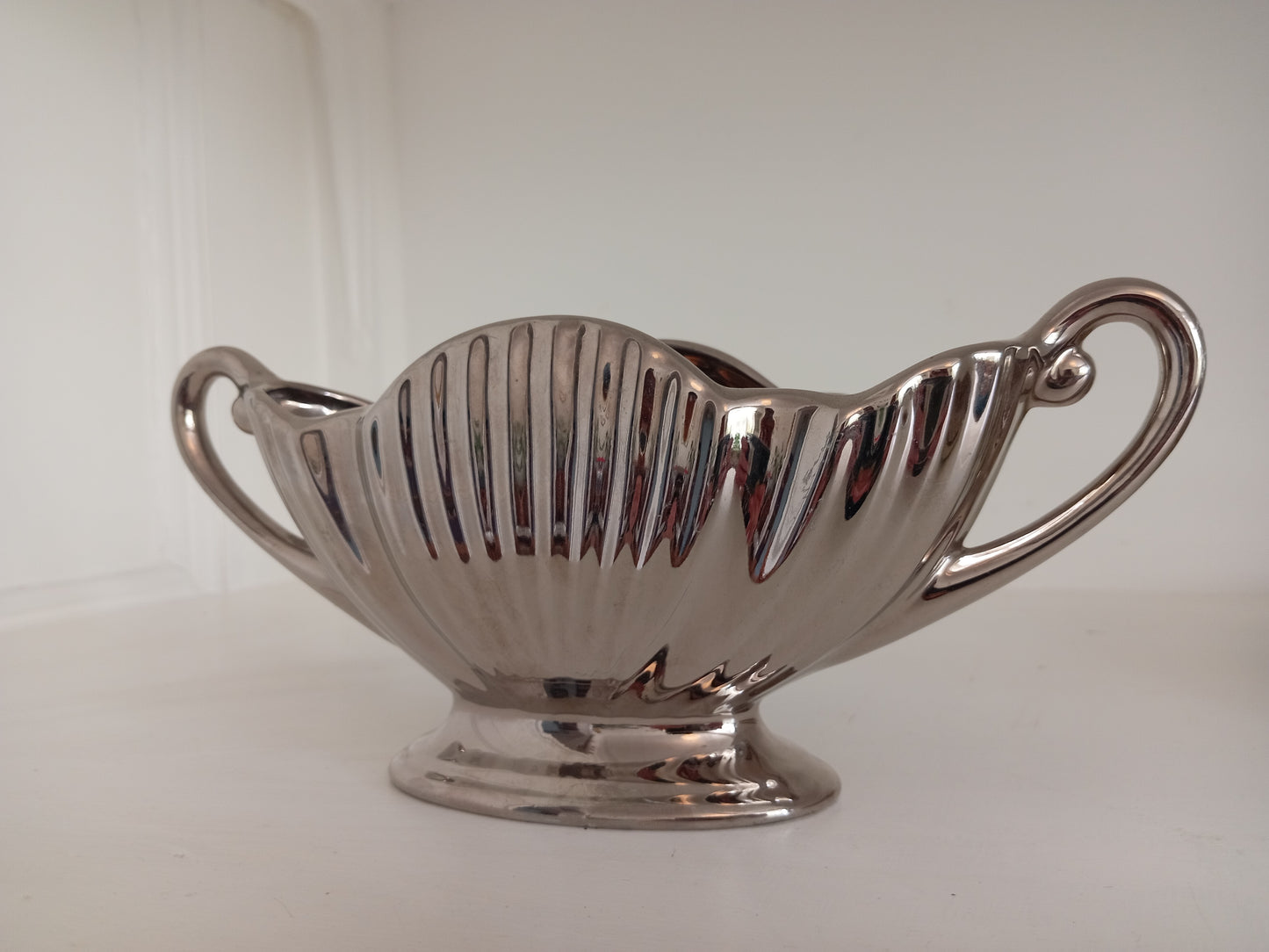 Rare Royal Winton Silver Mantle Vase