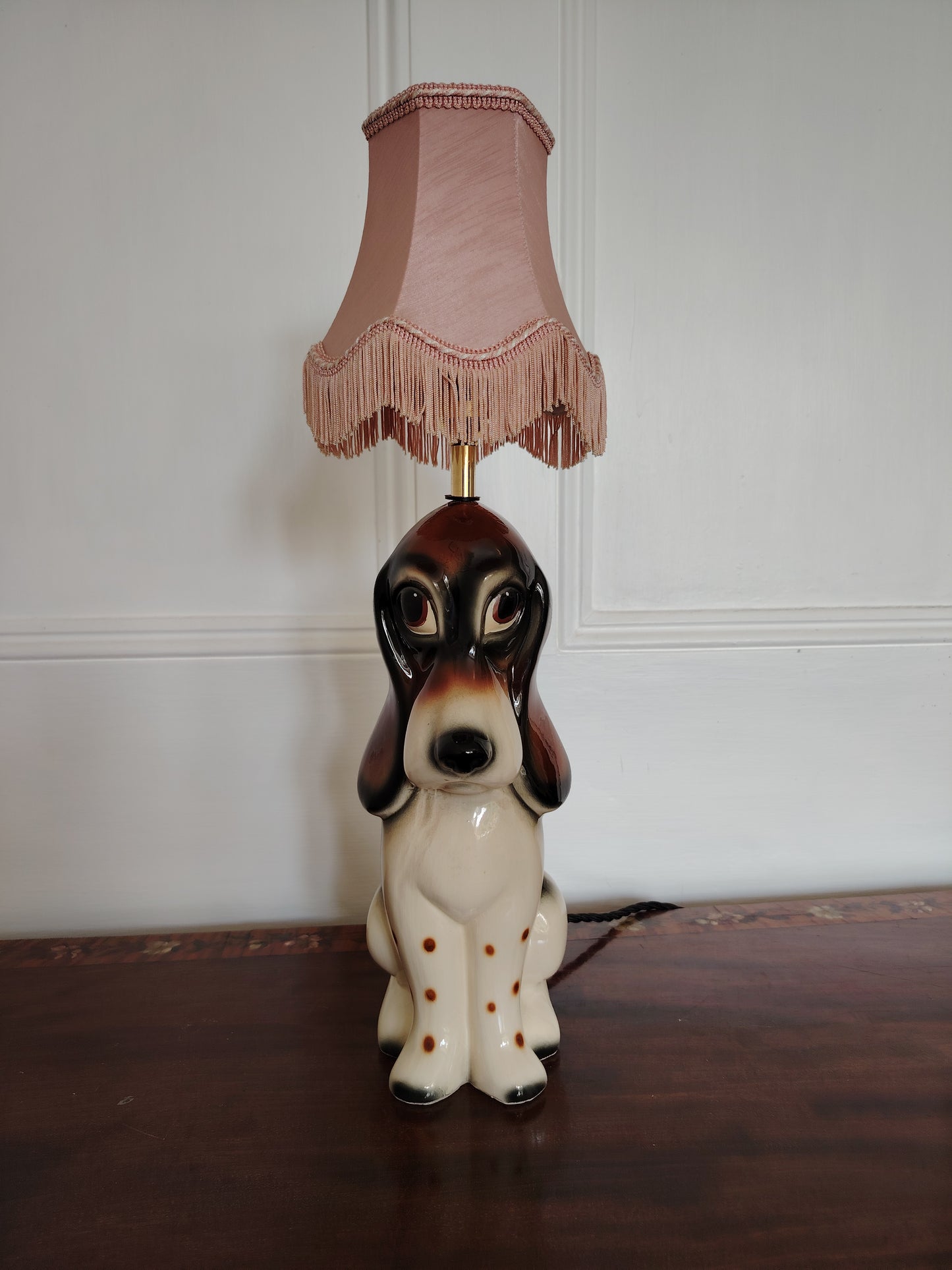 Vintage Reworked Jema Holland Hound Lamp