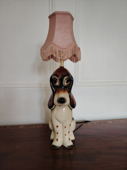 Vintage Reworked Jema Holland Hound Lamp