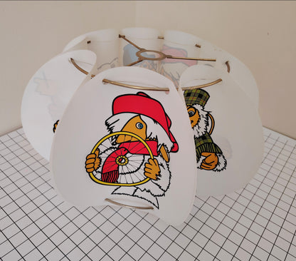 Vintage 70's Wombles Lamp Shade
