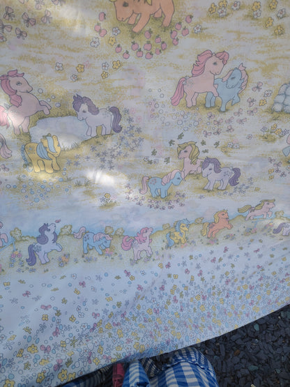 Vintage 80's My Little Pony Single Duvet Cover