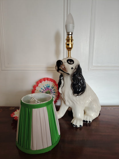 Vintage Reworked Spaniel Lamp