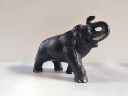 Vintage 50's Sylvac Elephant Ornament