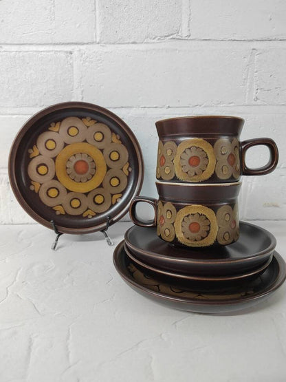 Listing for 1 Denby " Arabesque" Cup, Saucer and Side Plate (5 available)