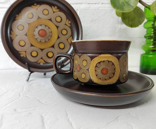 Listing for 1 Denby " Arabesque" Cup, Saucer and Side Plate (5 available)