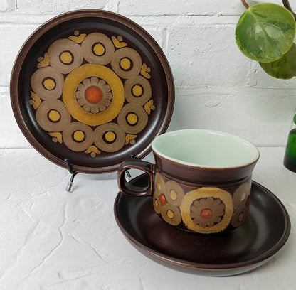 Listing for 1 Denby " Arabesque" Cup, Saucer and Side Plate (5 available)