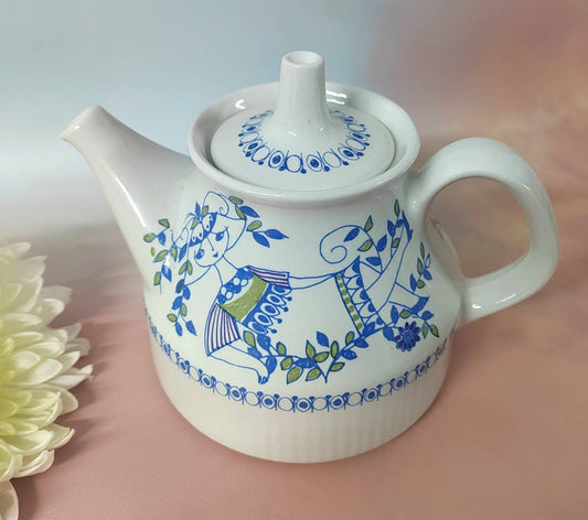 Figgjo Flint Turi-Design 'Lotte' Tea Pot / Vintage Norway