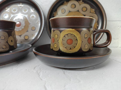 Listing for 1 Denby " Arabesque" Cup, Saucer and Side Plate (5 available)